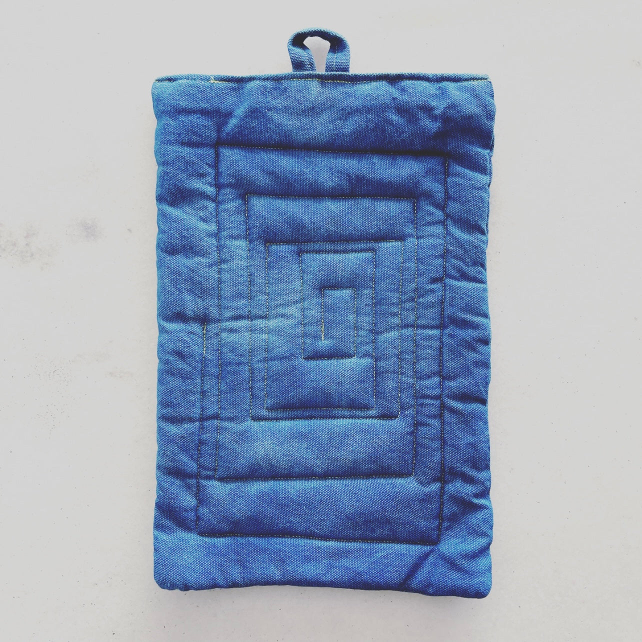 Indigo Potholders
