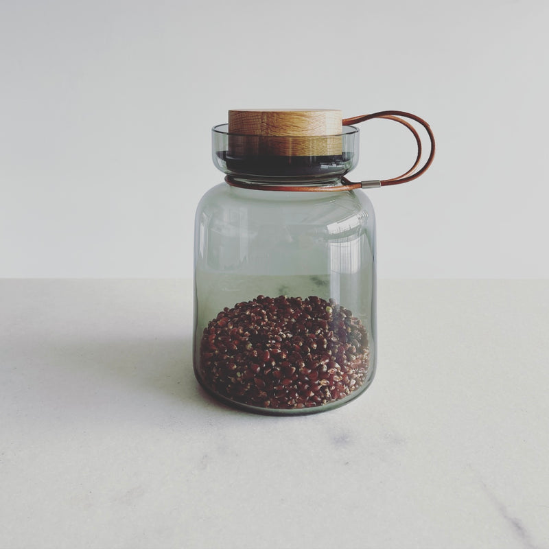 Silhouette Storage Jar