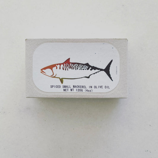 Spiced Mackerel in Olive Oil