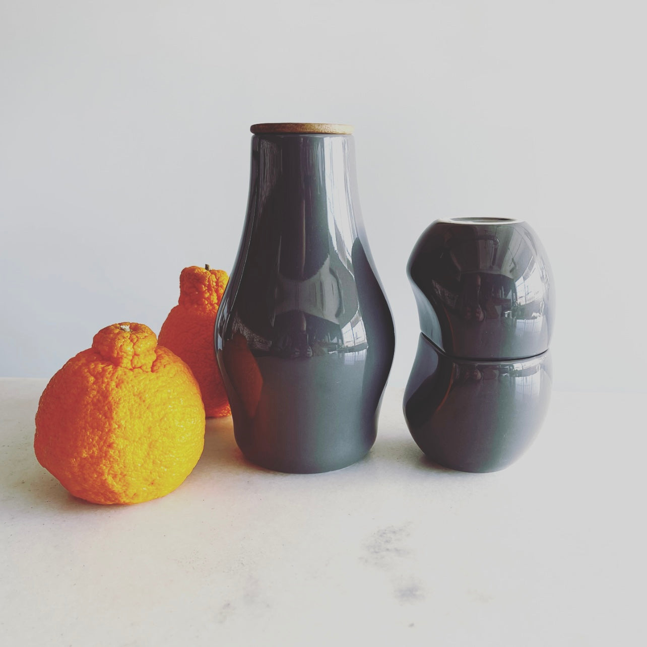 Carafe & Two Cups Set