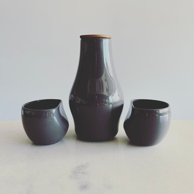Carafe & Two Cups Set