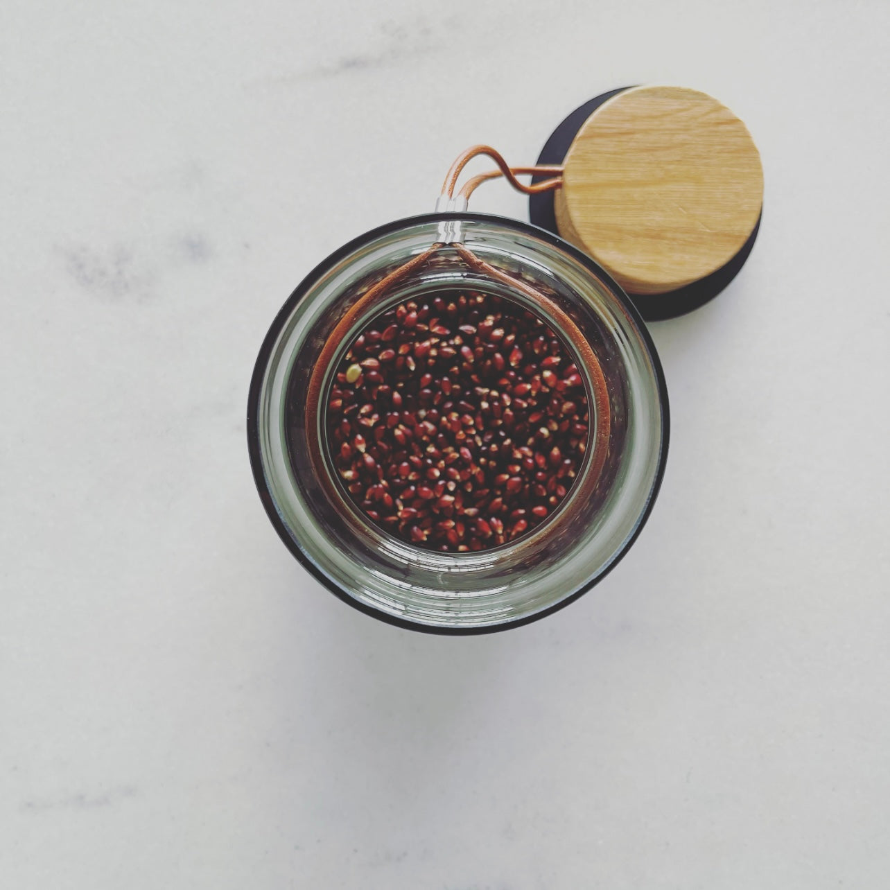 Silhouette Storage Jar