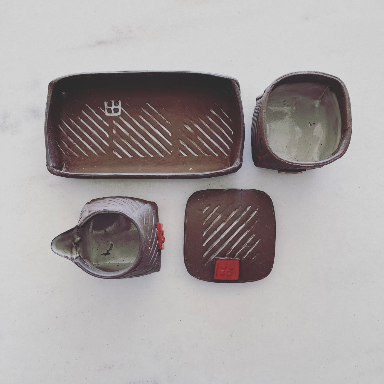 Condiment Set: Diagonals