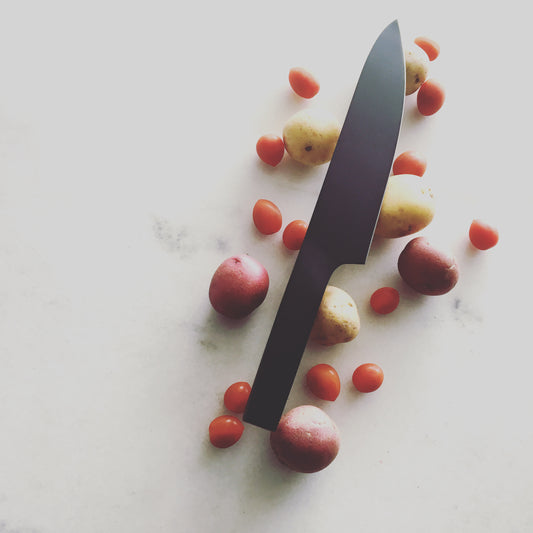 Chef Knife, Pure Black
