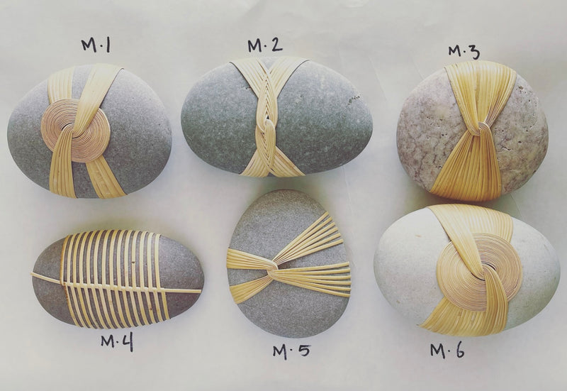 Mindful Objects Woven Stones
