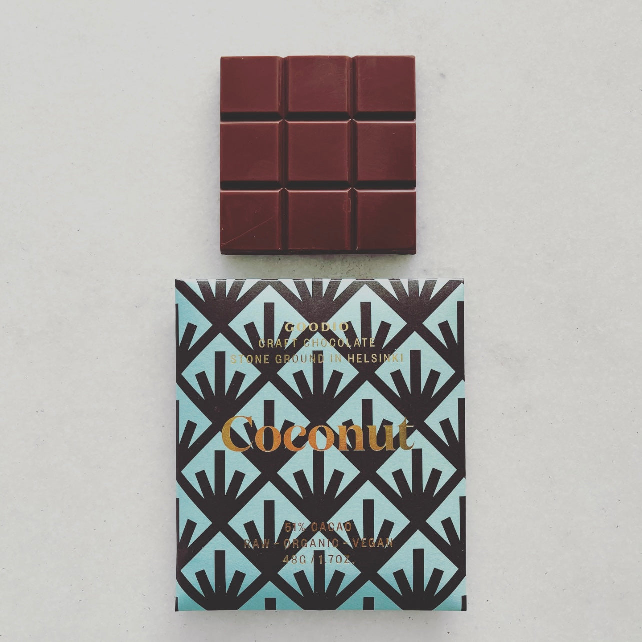 GOODIO Coconut Chocolate Bar